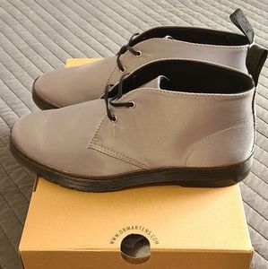 Dr. Martens gray ankle,boots